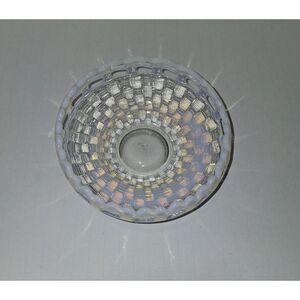 Fenton Opalescent ‎ Two Row  Open Edge  Candy Dish